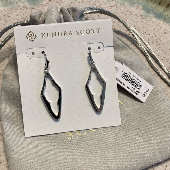 NWT Kendra Scott Abbie Earrings - Picture 5 of 5
